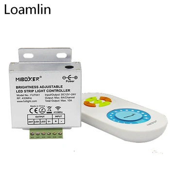 Milight FUT041 433MHz LED Strip Brightness Adjustable 5Keys LED Touch Wireless RemoteLed Controller DC12-24V
Milight FUT041 433MHz LED Strip Brightness Adjustable 5Keys LED Touch Wireless RemoteLed Controller DC12-24V