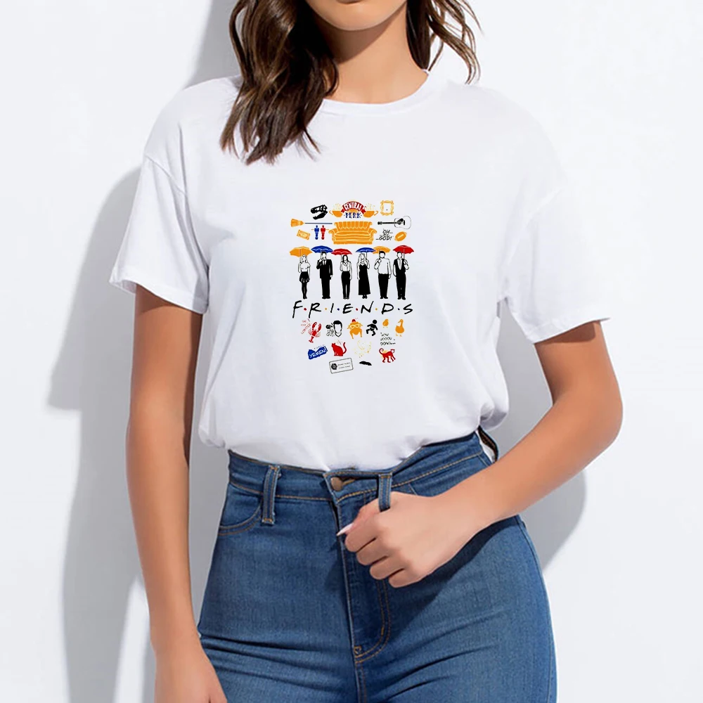 Cheap Pop Funny Round Collar Vintage Streetwear Vogue Oversize Tshirt Harajuku FRIENDS T-shirt Spring Summer Kawaii T shirt
Cheap Pop Funny Round Collar Vintage Streetwear Vogue Oversize Tshirt Harajuku FRIENDS T-shirt Spring Summer Kawaii T shirt