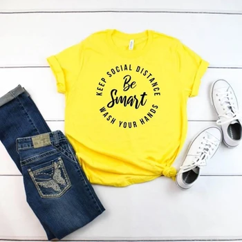 Wash Your Hands / Be Smart / Keep Social Distance / Women's T Shirt / Cotton T Shirt / Letter Print Parody Pandemic Funny Tshirt
Wash Your Hands / Be Smart / Keep Social Distance / Women's T Shirt / Cotton T Shirt / Letter Print Parody Pandemic Funny Tshirt