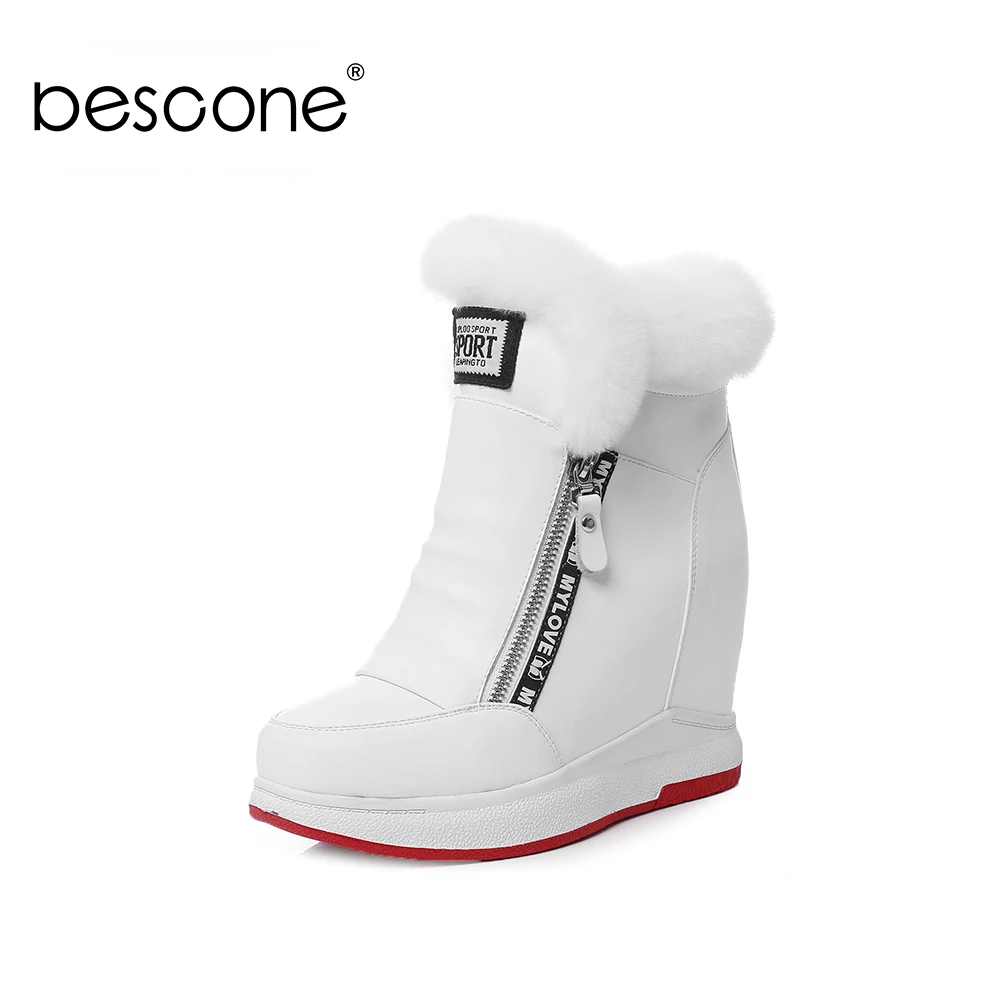 BESCONE Genuine Leather Ladies Ankle Boots Stylish Round Toe Handmade Square Heel Shoes 10 cm Super High Heel Women Boots BO272
BESCONE Genuine Leather Ladies Ankle Boots Stylish Round Toe Handmade Square Heel Shoes 10 cm Super High Heel Women Boots BO272
