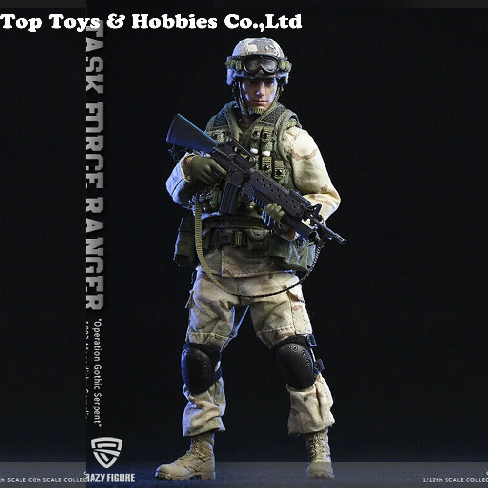CrazyFigure LW003 1/12 Scale US Military 75th Rangers Regiment Grenadier Somalia Figure Doll full set toys for fans 
CrazyFigure LW003 1/12 Scale US Military 75th Rangers Regiment Grenadier Somalia Figure Doll full set toys for fans