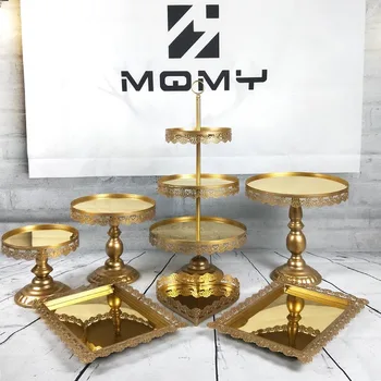 7pcs Gorgeous Crystal Gold Sliver Pink Cupcake Stand Mirror 3 Tiers For Wedding Party Dessert Cake Table Decoration Cake Tools
7pcs Gorgeous Crystal Gold Sliver Pink Cupcake Stand Mirror 3 Tiers For Wedding Party Dessert Cake Table Decoration Cake Tools