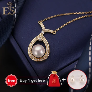 Elegant Temperament Necklace Micro Inlaid Zircon Pearl Gourd Shaped Necklace
Elegant Temperament Necklace Micro Inlaid Zircon Pearl Gourd Shaped Necklace