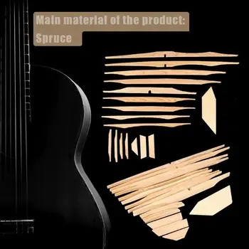 17pcs/set Hot Sale Guitar Brace Wood 41 inch Acoustic Spruce Brace Wood Luthier DIY AccessoriesDesigned for Luthier Guitar Maker
17pcs/set Hot Sale Guitar Brace Wood 41 inch Acoustic Spruce Brace Wood Luthier DIY AccessoriesDesigned for Luthier Guitar Maker