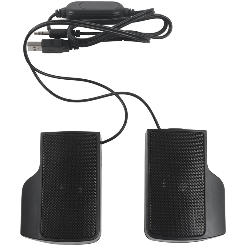 Mini Portable USB Stereo Speaker Soundbar for Notebook Laptop Mp3 Phone Music Player Computer PC with Clip Black
Mini Portable USB Stereo Speaker Soundbar for Notebook Laptop Mp3 Phone Music Player Computer PC with Clip Black
