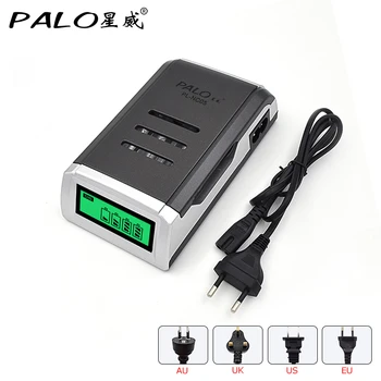 PALO Charger Universal C905W 4 Slots LCD Display Smart Intelligent Battery Charger for AA / AAA NiCD NiMH Rechargeable Batteries
PALO Charger Universal C905W 4 Slots LCD Display Smart Intelligent Battery Charger for AA / AAA NiCD NiMH Rechargeable Batteries