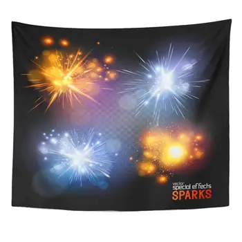 Special Blue Effect of Electrical and Fire Sparks Orange Explosion Magic Ignite Tapestry Home Decor Wall Hanging for Living Room
Special Blue Effect of Electrical and Fire Sparks Orange Explosion Magic Ignite Tapestry Home Decor Wall Hanging for Living Room