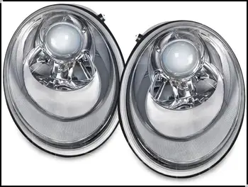 Sulinso for Chrome Housing Halogen Projector Headlights Compatible with Volkswagen Beetle 2006-2010 Headlamps
Sulinso for Chrome Housing Halogen Projector Headlights Compatible with Volkswagen Beetle 2006-2010 Headlamps