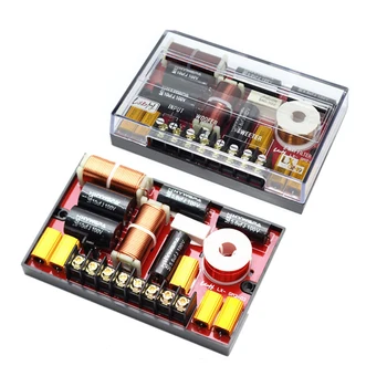 2PCS 2 Way 200W Car Speaker Treble 2800Hz Bass Frequency Divider Circuits MKT MKP Automotive Hifi Stereo Audio Crossover Filters 
2PCS 2 Way 200W Car Speaker Treble 2800Hz Bass Frequency Divider Circuits MKT MKP Automotive Hifi Stereo Audio Crossover Filters