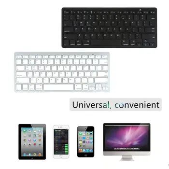 Mini Wireless Keyboard Bluetooth Keyboard For Ipad Phone Tablet Rubber Keycaps For Android Ios Windows For Office Home Notebook
Mini Wireless Keyboard Bluetooth Keyboard For Ipad Phone Tablet Rubber Keycaps For Android Ios Windows For Office Home Notebook