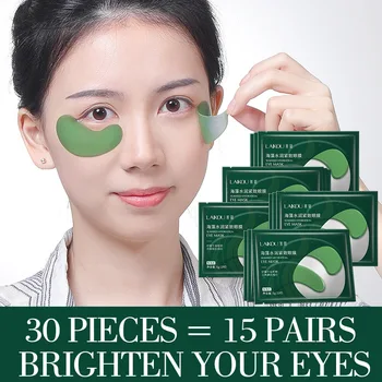 15pair/lot Green Seaweed Firming Eye Mask Eye Patches for the Eyes Crystal Green Masks Anti Dark Circle Eyelid Patch New Hotest
15pair/lot Green Seaweed Firming Eye Mask Eye Patches for the Eyes Crystal Green Masks Anti Dark Circle Eyelid Patch New Hotest