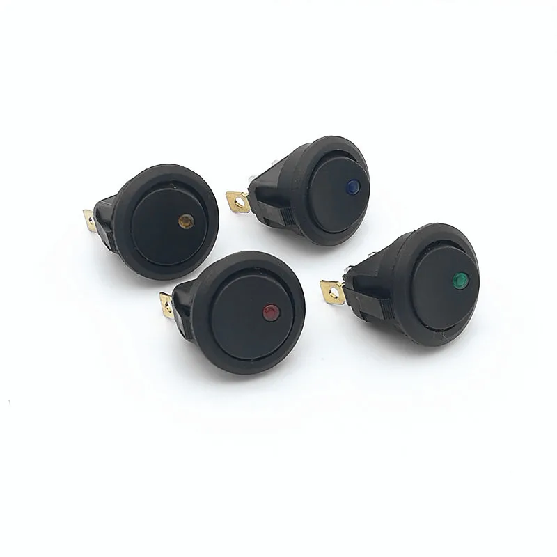 Cross Border Supply of Goods Switch 20A12VDC Circle LED Light Circle Rocker Cat's Eye Fisheye Switch KCD1
Cross Border Supply of Goods Switch 20A12VDC Circle LED Light Circle Rocker Cat's Eye Fisheye Switch KCD1
