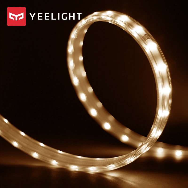 YEELIGHT 5m LED Smart Light Strip Color Temperature Adjustable Extendable Light Band Yeelight App Wifi Remote Control
YEELIGHT 5m LED Smart Light Strip Color Temperature Adjustable Extendable Light Band Yeelight App Wifi Remote Control
