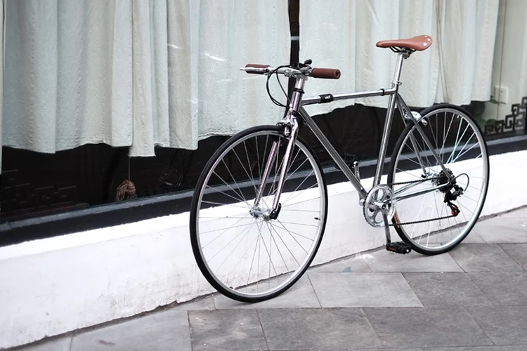 7 speed Road Bicycle Commuter Bike 7 speed Dial Retro City Bike Vintage Bicycle Bike 700C Wheel 7 speed Road Bicycle Commuter Bike 7 speed Dial Retro City Bike Vintage Bicycle Bike 700C Wheel