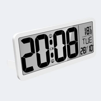 Digital LCD Large Screen LED Display Electronic Alarm Clock Desk Clock Electronic Battery Powered
Digital LCD Large Screen LED Display Electronic Alarm Clock Desk Clock Electronic Battery Powered