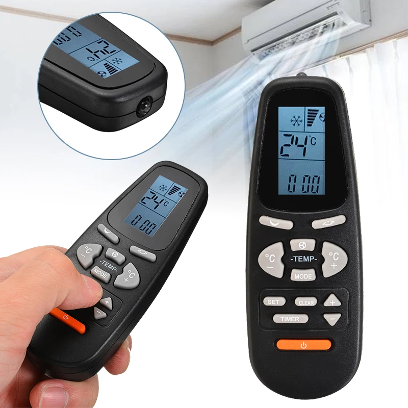 Mayitr High Grade Replacement Remote Control Black Air Conditioner Remote Controller Fit For Electra RC 5
Mayitr High Grade Replacement Remote Control Black Air Conditioner Remote Controller Fit For Electra RC 5