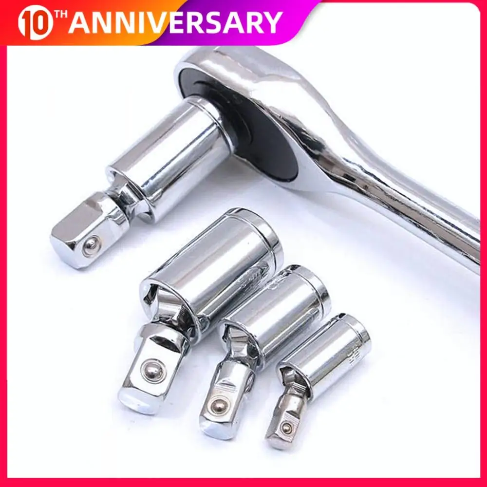 Socket wrench steering adapter 1/4" 3/8" 1/2" 360 degree rotating sleeve joint ratchet wrench combined converter
Socket wrench steering adapter 1/4" 3/8" 1/2" 360 degree rotating sleeve joint ratchet wrench combined converter