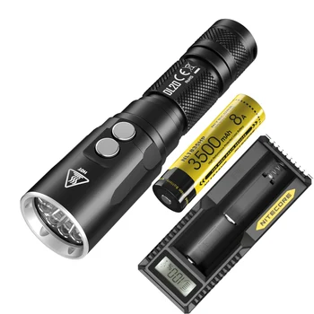 NITECORE DL20 Dive Flashlight CREE XP-L HI V3 max 1000lm throw 223 meter outdoor torch 100m waterproof Submersible Diving Light
NITECORE DL20 Dive Flashlight CREE XP-L HI V3 max 1000lm throw 223 meter outdoor torch 100m waterproof Submersible Diving Light
