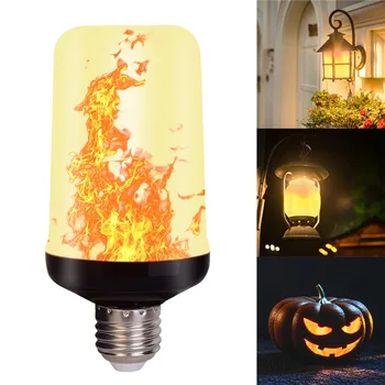 96LED E27 85-265V Simulation Dynamic Flame Effect Wall Light Black Bottom Fire Lamp Bulbs for Outdoor Lawn Decoration
96LED E27 85-265V Simulation Dynamic Flame Effect Wall Light Black Bottom Fire Lamp Bulbs for Outdoor Lawn Decoration