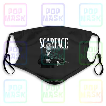 Anti Pollution Mask Scarface Scarface Replaceable Filter Anti-PM2.5
Anti Pollution Mask Scarface Scarface Replaceable Filter Anti-PM2.5