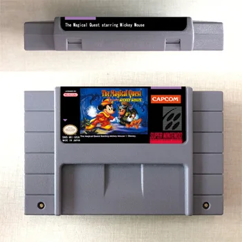 The Magical Quest starring Mickey Mouse - Action Game Card US Version English Language
The Magical Quest starring Mickey Mouse - Action Game Card US Version English Language