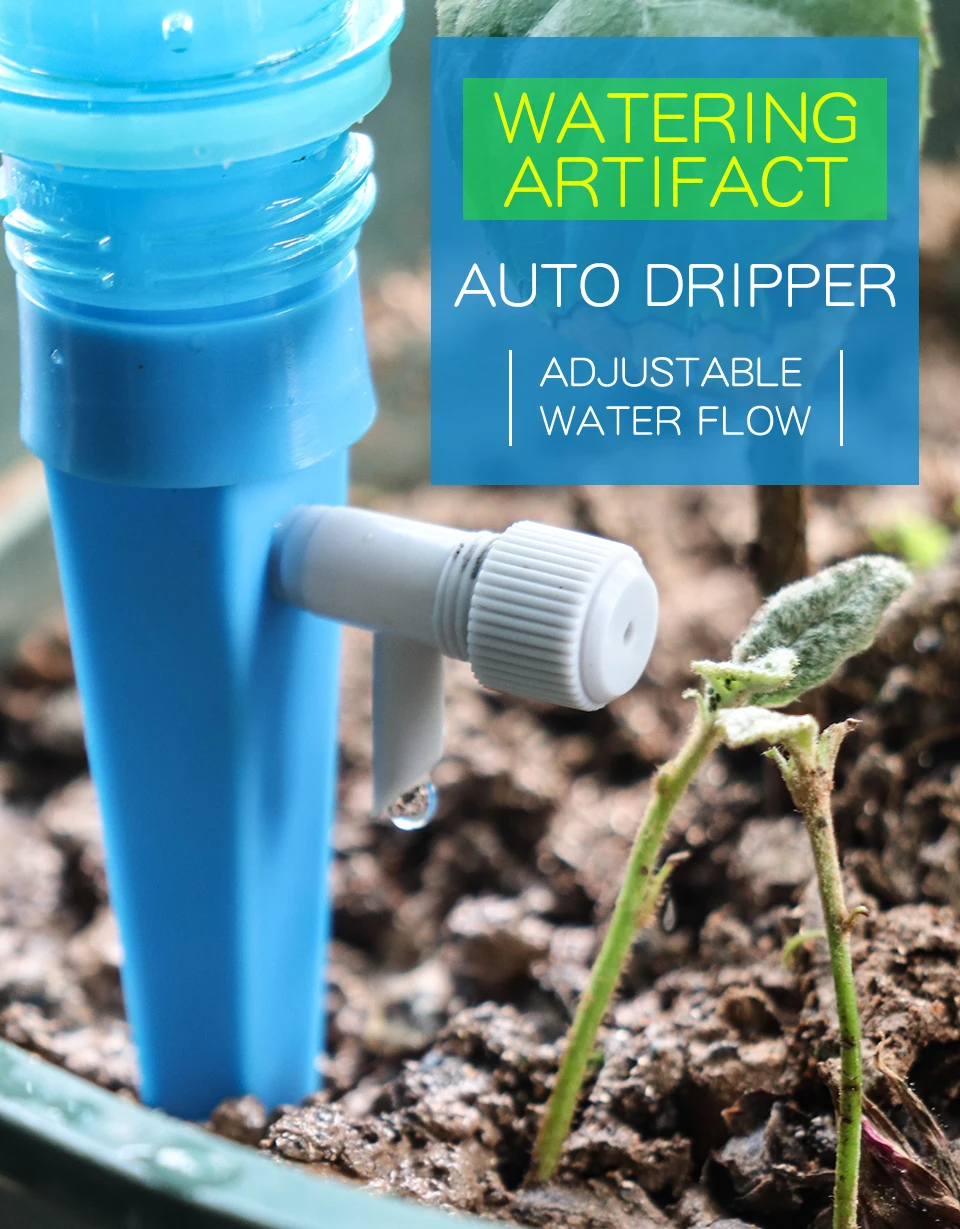 Drip irrigation garden watering system automatic Dripper water Artifact Travel essentials plant flower Potted plant Waterer H0ad4f11b1d0f45b6922028a775307cbeE H0ad4f11b1d0f45b6922028a775307cbeE Drip irrigation garden watering system automatic Dripper water Artifact Travel essentials plant flower Potted plant Waterer
