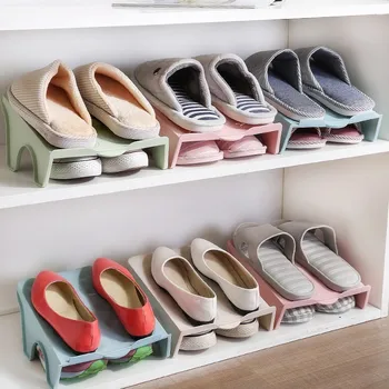 New Creative Integrated Non-Slip Shoe Bracket Storage Shoe Rack Simple Double-Layer Simple Plastic Non-Adjustable Shoe Cabinet
New Creative Integrated Non-Slip Shoe Bracket Storage Shoe Rack Simple Double-Layer Simple Plastic Non-Adjustable Shoe Cabinet