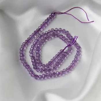 10 Inches 6mm Natural amethyst faceted abacus beads loose beads manual DIY semi-finished beaded bracelet material with beads
10 Inches 6mm Natural amethyst faceted abacus beads loose beads manual DIY semi-finished beaded bracelet material with beads
