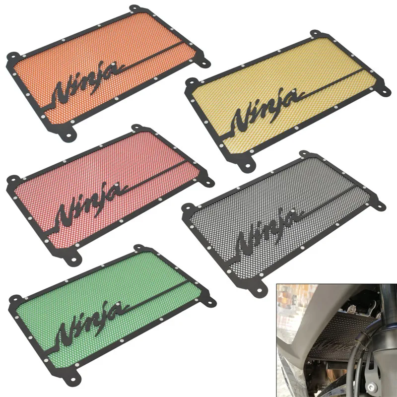 Motorcycle Front Radiator Water Cooler Grille Guard Cover Protector For KAWASAKI Ninja 250 400 EX250 EX400 Z400 2018 2019 2020
Motorcycle Front Radiator Water Cooler Grille Guard Cover Protector For KAWASAKI Ninja 250 400 EX250 EX400 Z400 2018 2019 2020