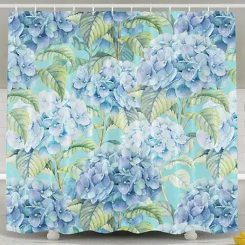 Hydrangea Flowers Shower Curtain,Wonderful and Creative Design Curtain Bathroom Decor Bath Curtain Bathroom,Polyester Fabric 
Hydrangea Flowers Shower Curtain,Wonderful and Creative Design Curtain Bathroom Decor Bath Curtain Bathroom,Polyester Fabric