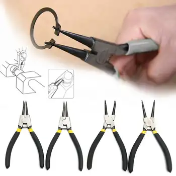 Portable 7inch Snap Ring Pliers Plier Set Circlip Combination Retaining Clip Tools For DIY Beading Jewellery Making Tool
Portable 7inch Snap Ring Pliers Plier Set Circlip Combination Retaining Clip Tools For DIY Beading Jewellery Making Tool