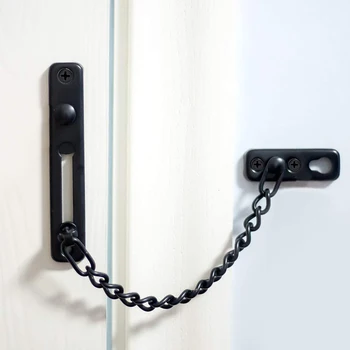 Silver Stainless Steel Household Anti-Theft Door Buckle Chain Lock Safety Chain Safety Limiter Tool Home Door Hardware
Silver Stainless Steel Household Anti-Theft Door Buckle Chain Lock Safety Chain Safety Limiter Tool Home Door Hardware