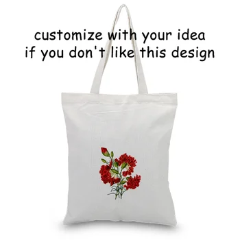 Tote Bag FLOWER Custom Print Logo Shopping Bag Daily Use DIY Canvas Handbag Eco Reusable Recycle Text
Tote Bag FLOWER Custom Print Logo Shopping Bag Daily Use DIY Canvas Handbag Eco Reusable Recycle Text