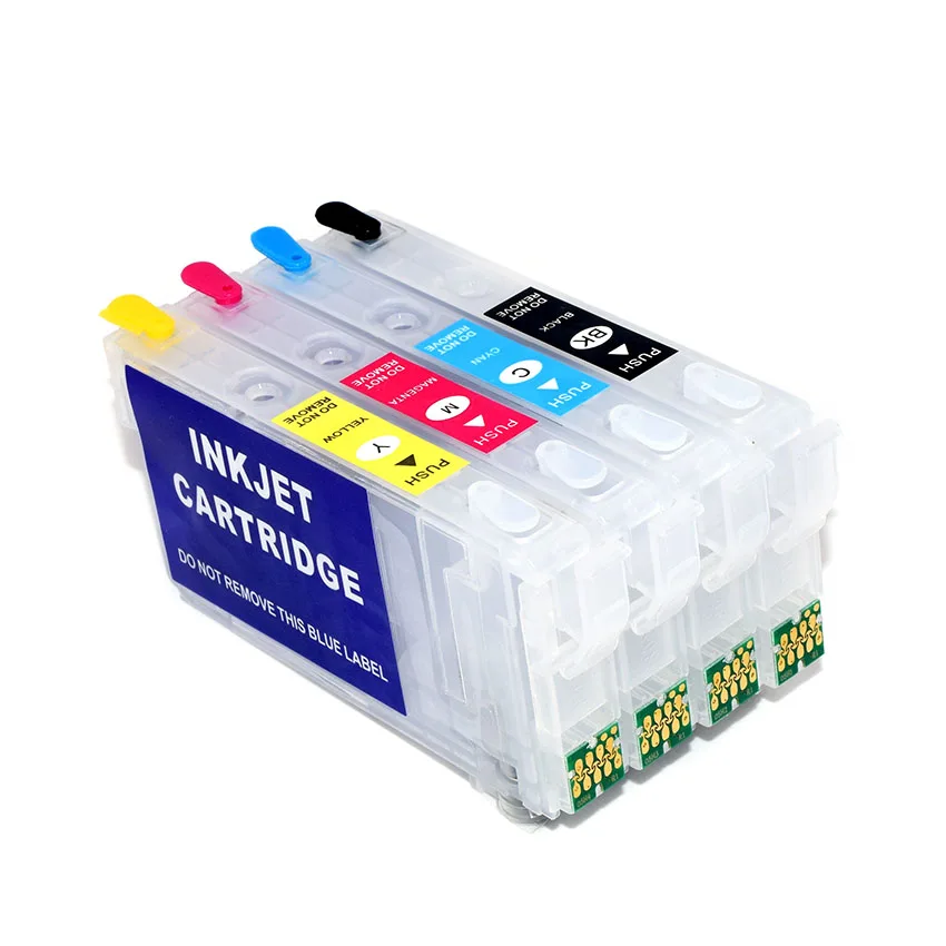 

Europe 405 XL Refillable Ink Cartridge With Auto Reset Chip For Epson WorkForce WF 7830 7835 7840 7310 3820 3825 4820 4825 4830