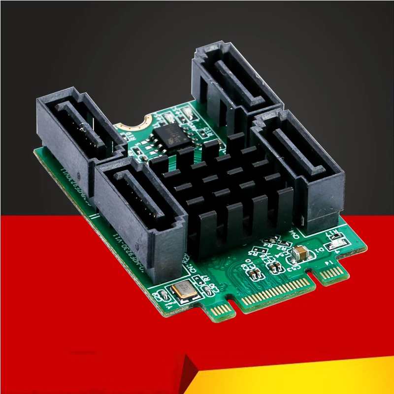 QINDIAN Add On Cards M2 to SATA M.2 to SATA Card M.2 SATA Adapter/Controller/HUB SSD SATA3 Expansion Port Multiplier M.2 B+M Key
QINDIAN Add On Cards M2 to SATA M.2 to SATA Card M.2 SATA Adapter/Controller/HUB SSD SATA3 Expansion Port Multiplier M.2 B+M Key