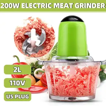 2L Automatic Powerful Meat Grinder Multifunctional Electric Food Processor Electric Blender Chopper Meat Slicer Cutter US 110V
2L Automatic Powerful Meat Grinder Multifunctional Electric Food Processor Electric Blender Chopper Meat Slicer Cutter US 110V