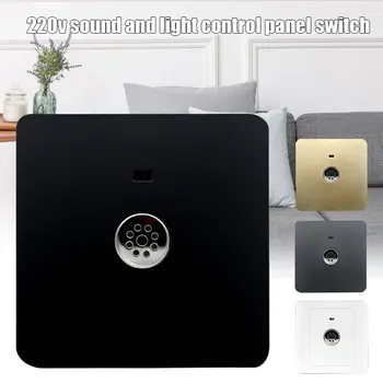 Intelligent Acoustic Light-operated Switch Engineering Corridor LED Acoustic Sound Induction Wall Touch Switch for Home
Intelligent Acoustic Light-operated Switch Engineering Corridor LED Acoustic Sound Induction Wall Touch Switch for Home