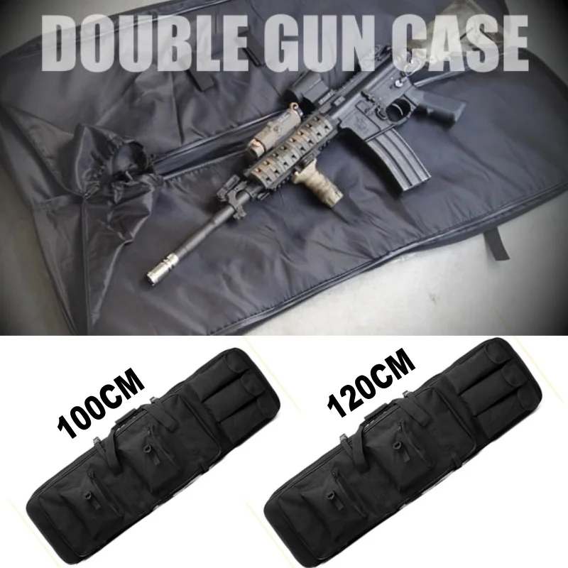 Military Tactical Gun Bag 100CM 120CM Double Rifle Backpack Outdoor Shooting Hunting Airsoft Hand Gun Protection Case Carry Bags
Military Tactical Gun Bag 100CM 120CM Double Rifle Backpack Outdoor Shooting Hunting Airsoft Hand Gun Protection Case Carry Bags