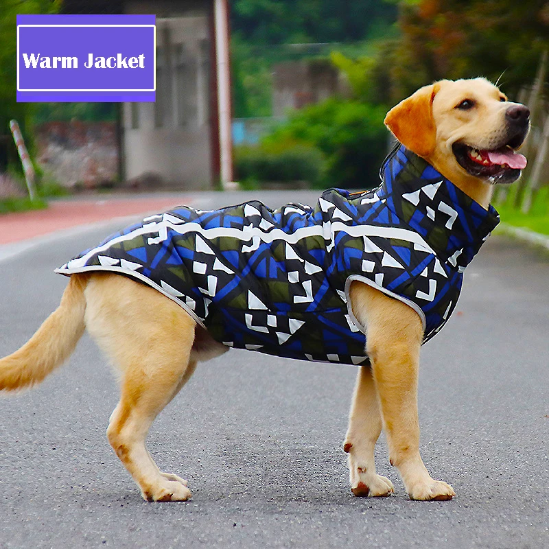 Pet Clothes Autumn Winter Warm Cotton Large Dog Clothing Satsuma French Bulldog Labrador Outfit Vest Waterproof Pet Jacket
Pet Clothes Autumn Winter Warm Cotton Large Dog Clothing Satsuma French Bulldog Labrador Outfit Vest Waterproof Pet Jacket