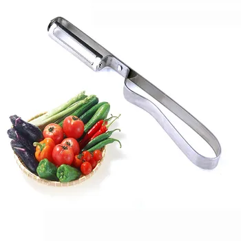 Stainless Steel Fruit Slices Potatoes Apple Fish Scales Peeling Multifunctional Peeler Useful Kitchen Tools
Stainless Steel Fruit Slices Potatoes Apple Fish Scales Peeling Multifunctional Peeler Useful Kitchen Tools