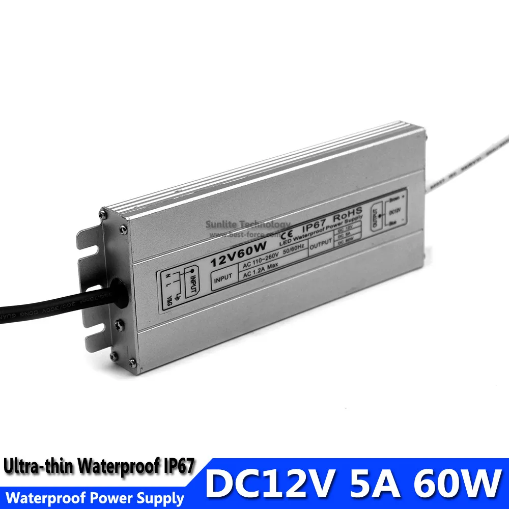 12V60W