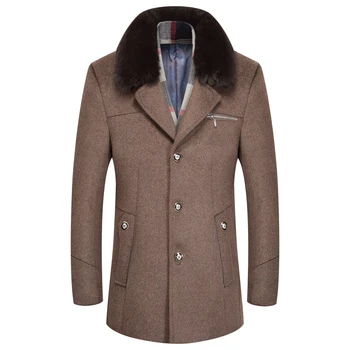 Winter Father's Day Gift , Woolen Jacket Men's Wear , Wool Coat , Woolen Business Trench Coat
Winter Father's Day Gift , Woolen Jacket Men's Wear , Wool Coat , Woolen Business Trench Coat