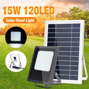 120 LED IP65 Solar Flood Light with Solar Panel Light Control Light Spotlight Wall Lamps Outdoor Emergency Lighting Lamp
120 LED IP65 Solar Flood Light with Solar Panel Light Control Light Spotlight Wall Lamps Outdoor Emergency Lighting Lamp