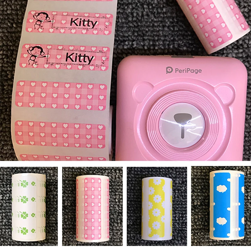 PeriPage Colorful Sticker Label Paper For Thermal Printer IMP028 Mini Printer For Mobile Android iOS Phone Christmas Gift
PeriPage Colorful Sticker Label Paper For Thermal Printer IMP028 Mini Printer For Mobile Android iOS Phone Christmas Gift