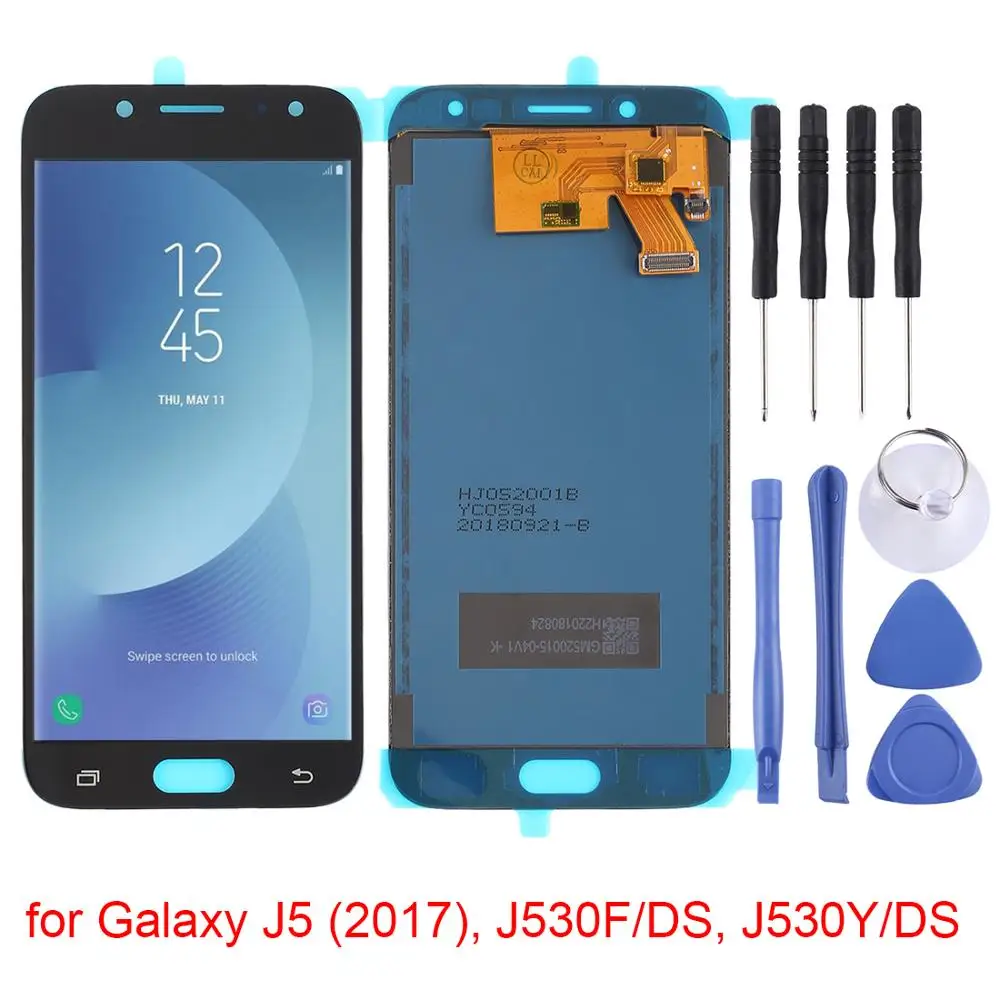 Оригинальный ЖК экран и дигитайзер полная сборка для Samsung Galaxy J5 дисплей