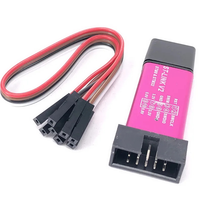 1 шт. ST LINK Stlink Link V2 Mini STM8 STM32 симулятор загрузки программатор программирования с