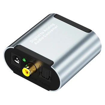 AMS-o Converter, Digital Optical Coaxial Analog Converter, with 3.5mm o HD Decoder
AMS-o Converter, Digital Optical Coaxial Analog Converter, with 3.5mm o HD Decoder