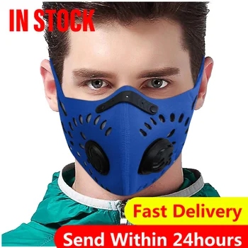 Reusable Face Mask Filter adult Anit-fog Anit-pollution Breathable PM2.5 Activated Carbon Respirator Sports Bike Dust Mask#3
Reusable Face Mask Filter adult Anit-fog Anit-pollution Breathable PM2.5 Activated Carbon Respirator Sports Bike Dust Mask#3