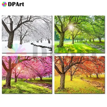 4PCS Diamond Painting Full Square/Round Drill Spring Summer Autumn Winter Tree Four Seasons Diamond Embroidery Cross Stitch M555 
4PCS Diamond Painting Full Square/Round Drill Spring Summer Autumn Winter Tree Four Seasons Diamond Embroidery Cross Stitch M555