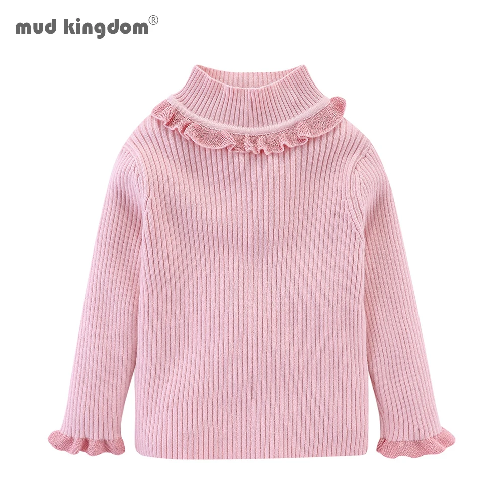 Mudkingdom Girls' Sweaters Solid Ruffle Children Clothing Children Cotton Sweaters 2020 New Autumn Winter
Mudkingdom Girls' Sweaters Solid Ruffle Children Clothing Children Cotton Sweaters 2020 New Autumn Winter
